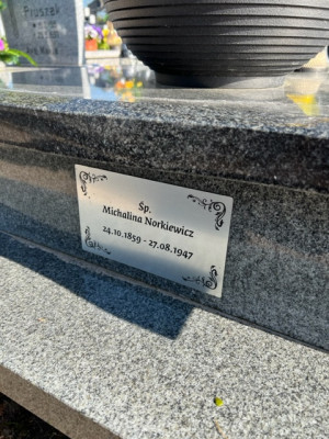 Dodatkowe zdjęcie nagrobka