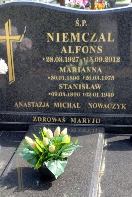 Dodatkowe zdjęcie nagrobka
