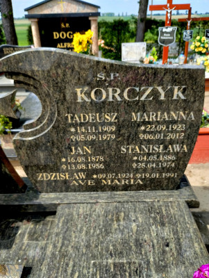Dodatkowe zdjęcie nagrobka