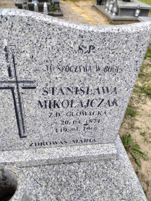 Dodatkowe zdjęcie nagrobka