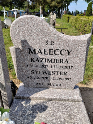 Dodatkowe zdjęcie nagrobka
