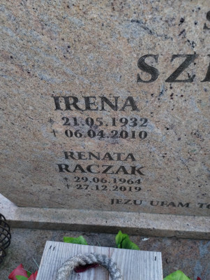 Dodatkowe zdjęcie nagrobka