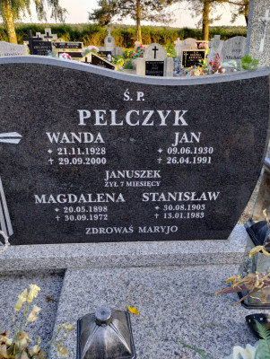 Dodatkowe zdjęcie nagrobka
