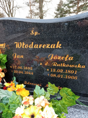 Dodatkowe zdjęcie nagrobka